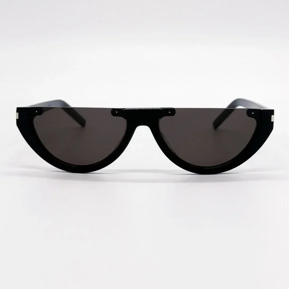 NEW SAINT LAURENT SL563 001 CAT EYE BLACK WOMEN SL 563 SUNGLASSES SAINT LAURENT